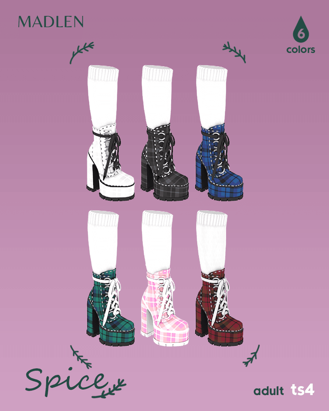 Галерея мода Ботинки Spice Boots #1